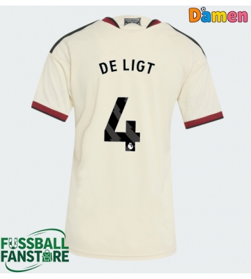 Manchester United Matthijs de Ligt #4 Replik 3rd trikot Damen 2026-27 Kurzarm